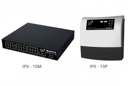 Multitek IPX-10 IP Santral 4 Harici 8 Dahili Büyüyebilir Santral